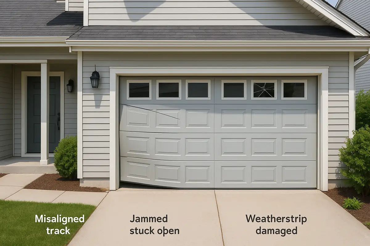 Common Garage Door Problems and How to Fix Them | Palm Garage Door Repair FL