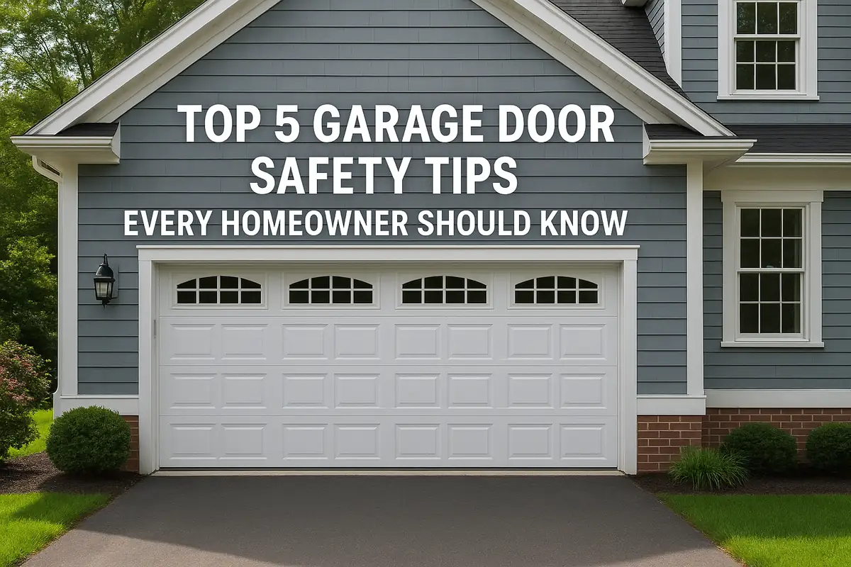 Top 5 Garage Door Safety Tips Every Homeowner Should Know | Palm Garage Door Repair FL