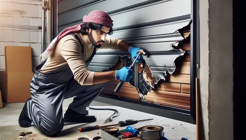 Garage Door Panel Replacement — Oak Hill