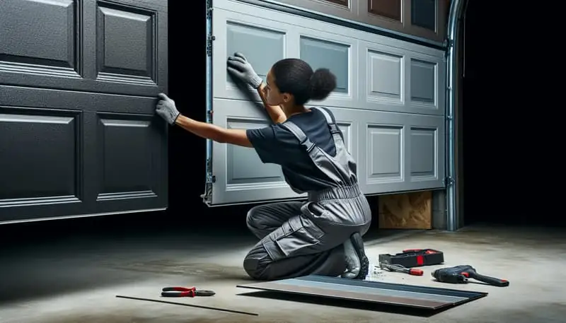 Garage Door Panel Replacement — Boden