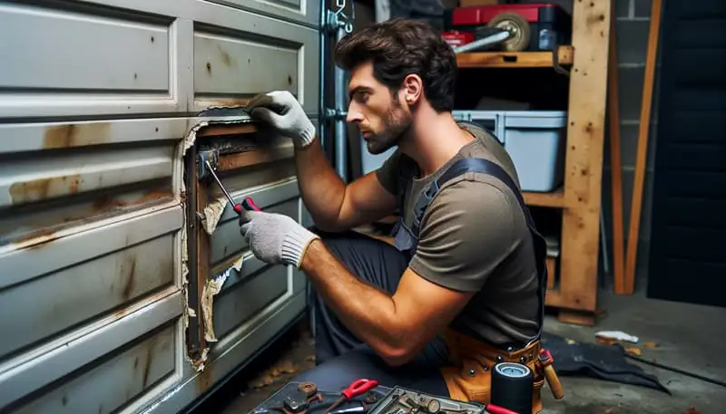 Garage Door Panel Replacement in Ormond Beach