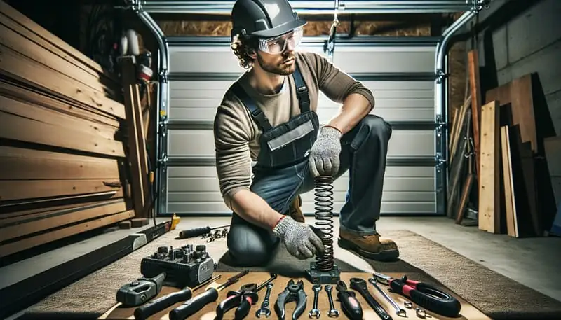 Garage Door Spring Repair — Boden