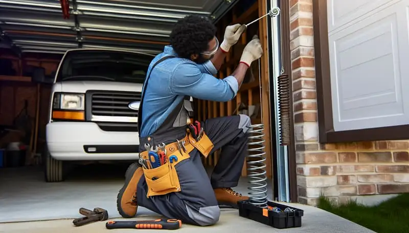 Garage Door Spring Repair — Hucomer