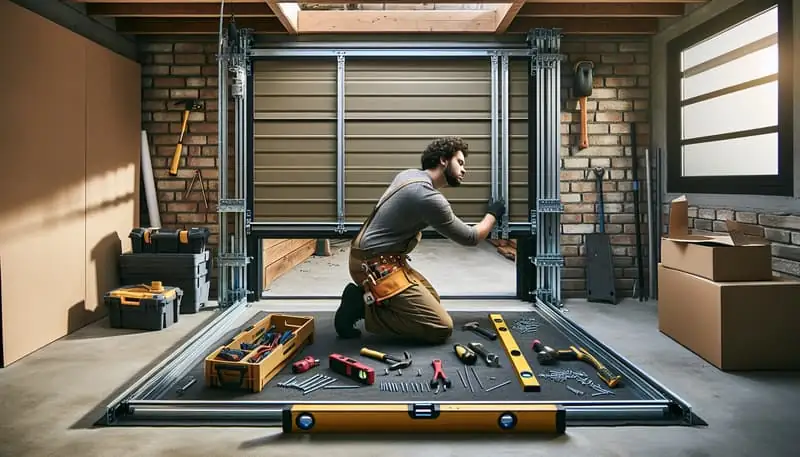 Garage Door Track Repair — Beresford